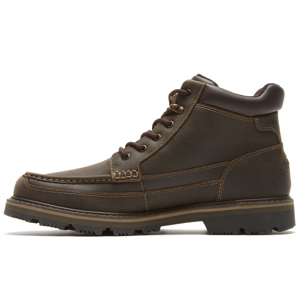 Rockport Støvler Herre Brune - Waterproof Mid Moc - DEKM59236
